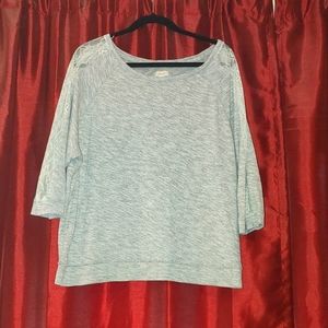 Aerie Sweatshirt With Lace Detail